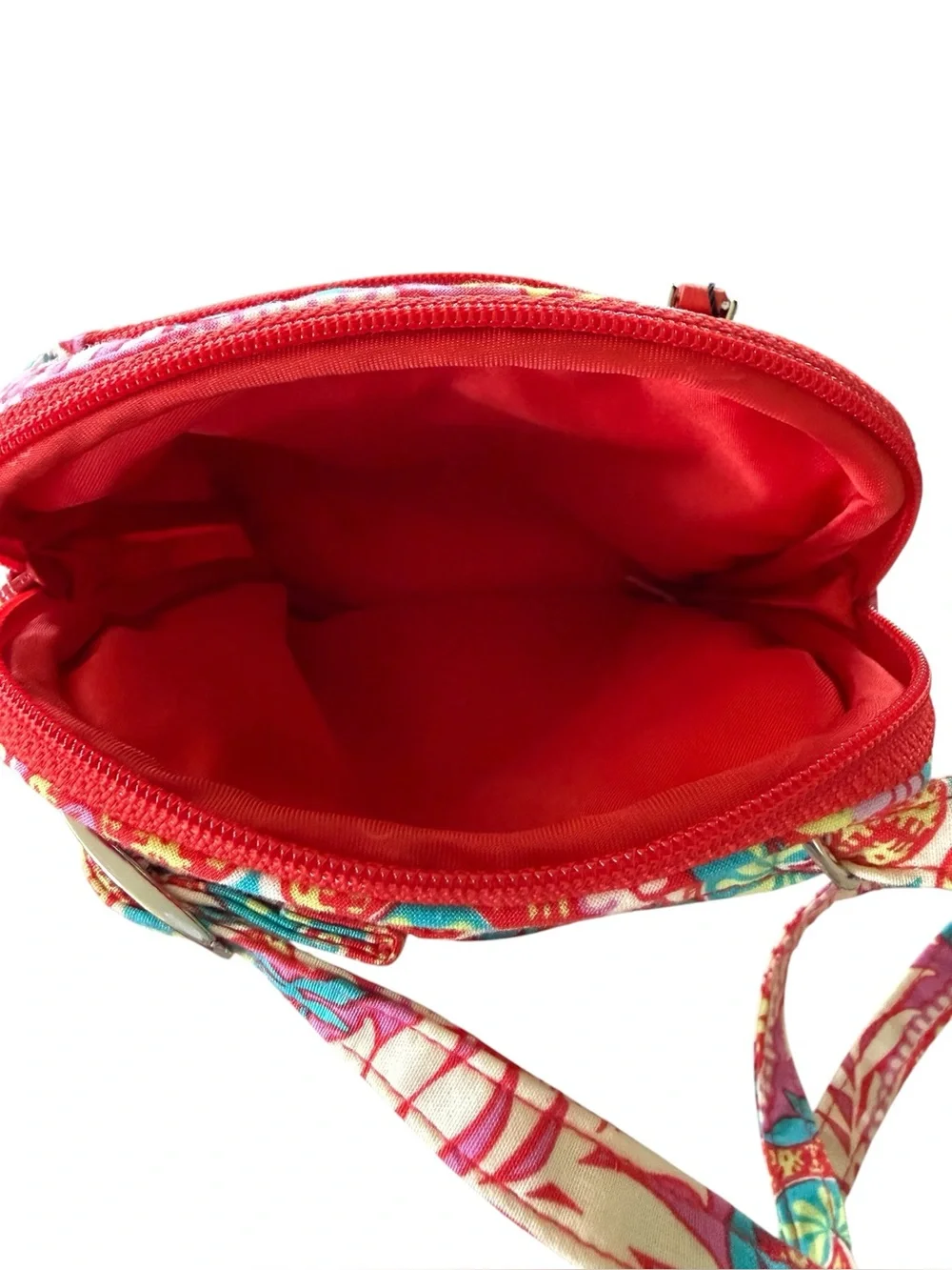 Vera Bradley Mini Hipster Crossbody Bag Paisley in Paradise Quilted Floral NWT